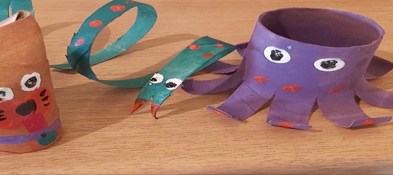 Животињице од картонских ролни