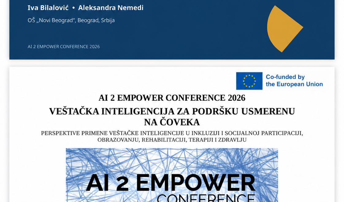 VEŠTAČKA INTELIGENCIJA KAO PROFESIONALNI ASISTENT DEFEKTOLOGA