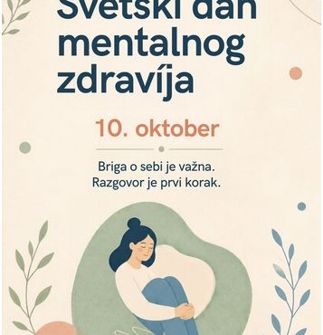 Светски дан менталног здравља 10. октобар